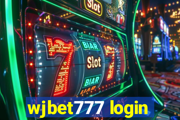 wjbet777 login